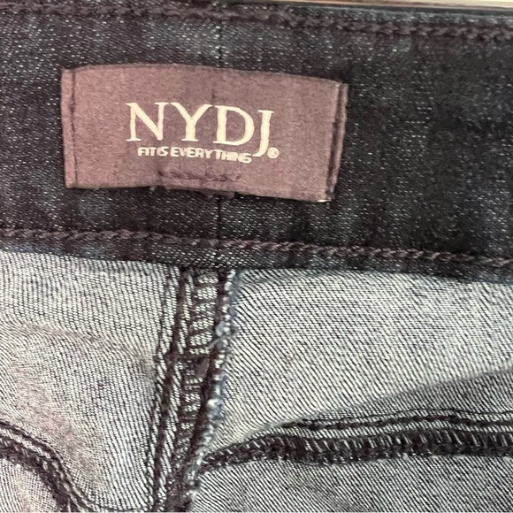 NYDJ Women's Cool Embrace Ankle Jeans Plus Sz 24W Snap Button Dark Wash - Picture 3 of 9